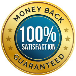 100% Money back guarantee
