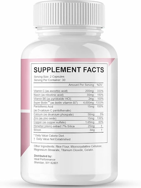 Derma Essential supplement facts
