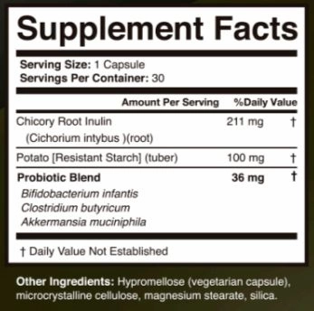 JavaTide Supplement Facts