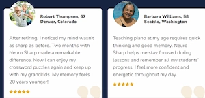 Neuro Sharp customer Reviews