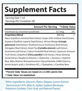 Whispeara Supplement Facts